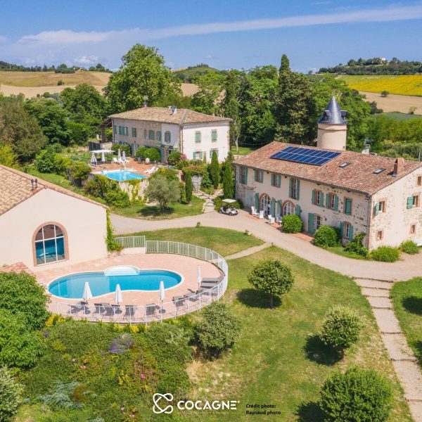 Domaine d'en Naudet - drone 2023 vue d'ensemble